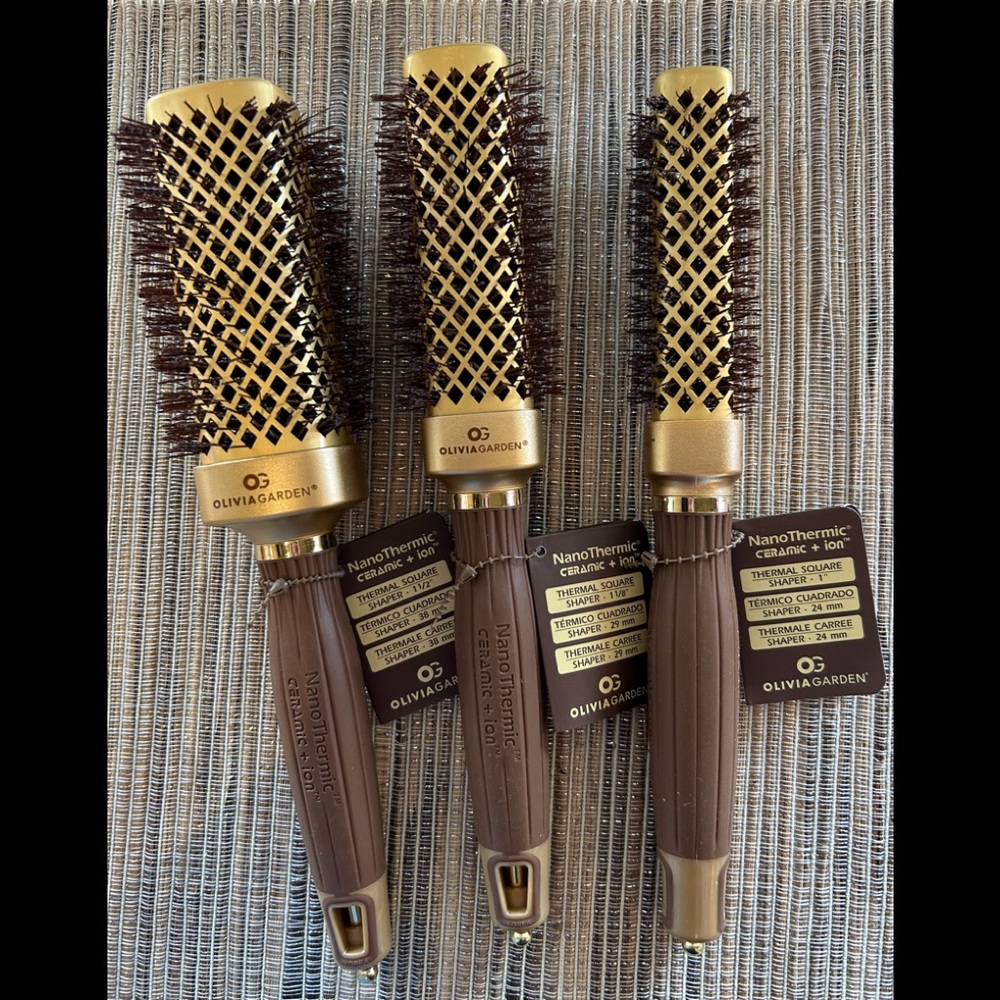 Olivia Garden Nano Thermic hairbrushes